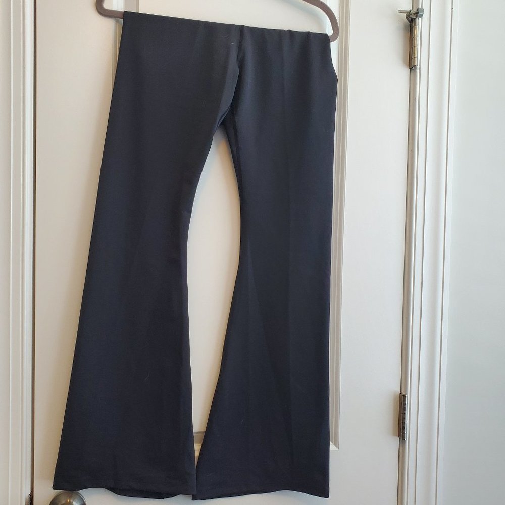 NIKE DRY DRI FIT TRAINING SCULPT FLARE TIGHTS BLACK BQ8631 SIZE L WOMEN NWT